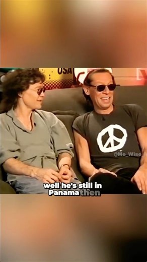 Eddie & Alex Van Halen talk about Panama and mock David Lee Roth #vanhalen