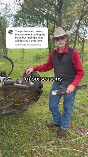 REVO6 Results 🔥 The REVO6 does have a tear-cut quality to it, but still delivers that well manicured look you want—just like metal blades, but without the worry. Order now at SafeMowing.com | Blade Solution