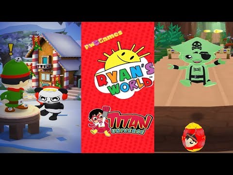 TAG WITH RYAN HAWAII RYAN VS GHOST PIRATE AND ELF RYAN HALLOWEEN MIX GAMEPLAY