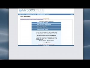 MYDOCSONLINE Customer Upload