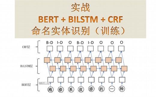 实战 BERT_BiLSTM_CRF模型做命名实体识别（处理数据训练）