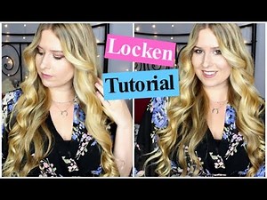LOCKEN TUTORIAL MIT EINEM LOCKENSTAB