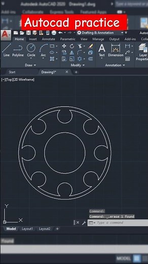 AutoCad Drawing Mechanical | Autocad 2d tutorial for beginners | Drawing | CAD by Ankit | #autocad