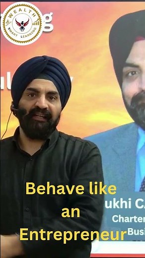 Behave like an Entrepreneur [ HINDI ] एक उद्यमी की तरह व्यवहार करें