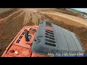 Review of Doosan Dx140-2009 Wheel Excavator The Company's Machine Is Excavating Colored Soil To M...