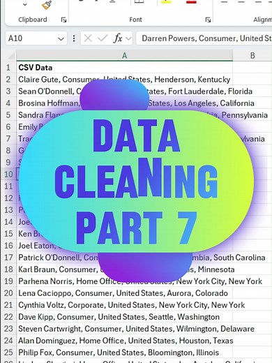 Data Cleaning in Excel: Step-by-Step Guide for Analysts