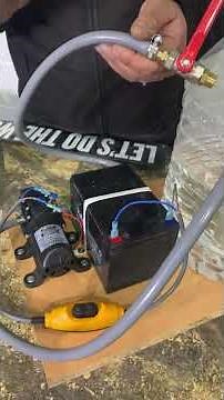 ¿Cómo funciona la bomba DIAFRAGMA de 12 Volts?
