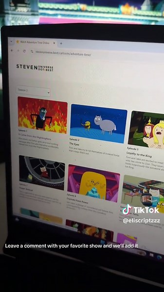 Explore Steven Universe and Adventure Time Shows