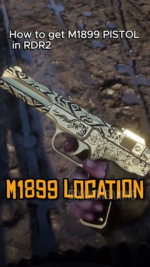 How to get M1899 PISTOL in RDR2 #reddeadeademption2 #fyp #arthurmorgan #gaming #foryou #edit #rockstargames #rdr2online #rdr2