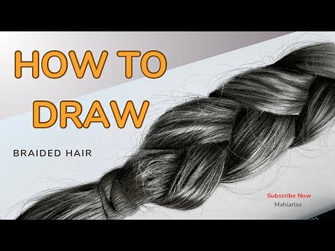 How to Draw Braided Hair – Step-by-Step Tutorial .Using CapCut voice