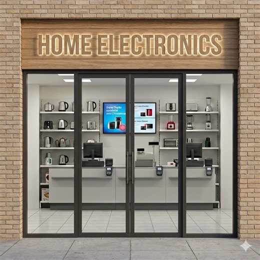 HO Scale Electronics Store Interior - Printable Model Railway Diorama Backdrop (1:87 Scale) (digital Download) - Etsy