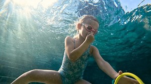 Children Enjoying Summer Vacation Underwater View Stock Footage Video (100% Royalty-free) 3496020875 | Shutterstock