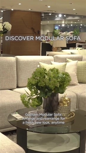 15K views · 35 reactions | This sofa consists of different pieces that you can arrange and rearrange, adapting to different room layouts. You can also set it up to suit different occasions or activities. Discover more modular sofas in OUR HOME. #OurHome | Our Home | Facebook