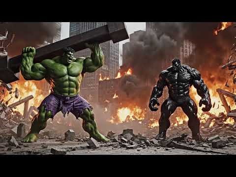 PART 2 BLAC HULK vs GREEN HULK EPIC BATTLE! However, THOR unexpectes SAVE Changes.