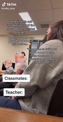 Making Cricket Noises in Class