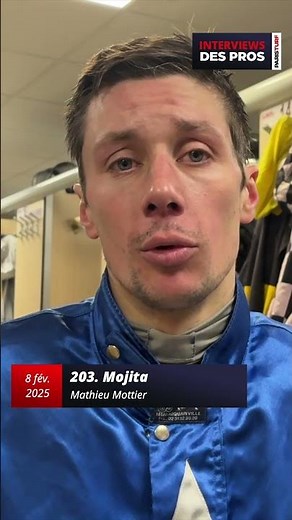 MATHIEU MOTTIER | MOJITA'S TRAINER | RACE 2, SUNDAY, FEBRUARY 8TH AT PARIS VINCENNES