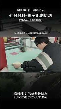 [Vision + Oscillating Knife] High-Precision Cutting for Various Materials #cuttingmachine #cnc