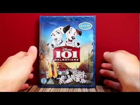 Unboxing of 101 Dalmatians Blu-ray UK