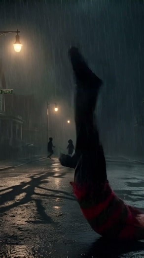 Freddy Krueger Break Dancing #viral #movie #horror