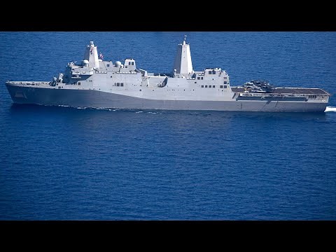 USS Arlington (LPD 24) Ship Tour