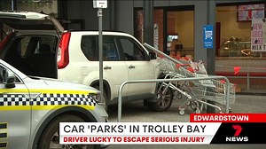 12K views · 26 reactions | An Ascot Park man has escaped serious injury after slamming his car into a trolley bay at the Castle Plaza Shopping Centre. Download the 7NEWS app: https://7news.link/7NEWSapp #7NEWS | 7NEWS Adelaide | Facebook