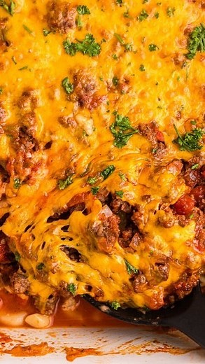 Julie Clark | Tastes of Lizzy T on Instagram: "Have you ever had Johnny Marzetti? It’s a traditional Ohio casserole with elbow Mac, cheese, tomatoes and ground beef. Get the recipe at the link in my profile! https://www.tastesoflizzyt.com/johnny-marzetti/ #casserole #casserolerecipe #groundbeef #johnnymarzetti #BuzzFeedFood #FoodGawker #Yum #thebakefeed #foodforlife #InstaFood #buzzfeast #foodiegram #forkfeed #forkyeah #eater #Foodiefriends #InstaYum #BHGfood #f52grams #cheatdayeats #eeeeeats #e
