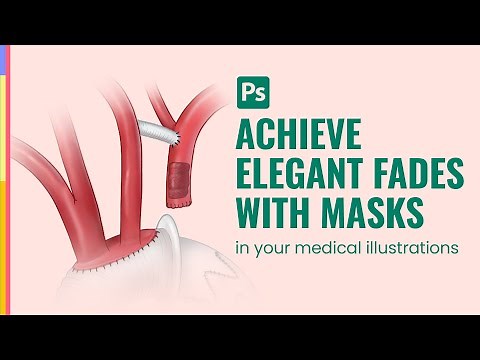 Medical illustration Photoshop tutorial: Elegant fades with layer masks