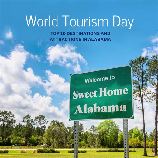 2.2K views · 160 reactions | Come experience Alabama the Beautiful! Get your free travel guide at https://alabama.travel. #WorldTourismDay Sweet Home Alabama | Governor Kay Ivey | Facebook