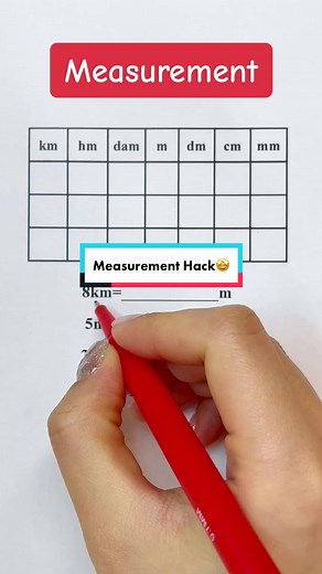 MeasurementHack#fyp#mathématiques#etudes #math #gcse #gcsemaths #gcserevision #learnontiktok #hack #measurement