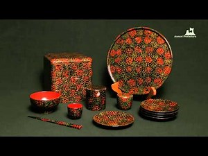 津軽塗・漆器 - 漆器各種（唐塗） - 0101A