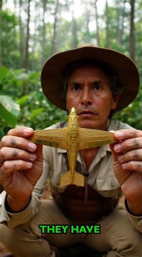 Ancient Gold Artifact That Looks Like a Jet