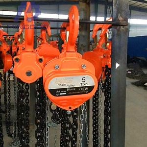 [Hot Item] Chain Length 1m to 12m 6t Chain Pulley Blocks