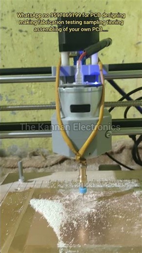 pcb drilling with cnc machine #cncmachine