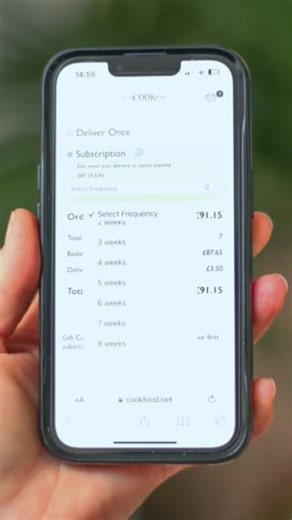 2.8K views · 13 reactions | Get free delivery on your orders this year with the COOK Subscription service, and you’ll never be faced with an empty freezer come dinner time. You choose and change what you want online, how often you'd like a delivery, and you can even pause or cancel whenever you want. Easy peasy. | COOK | Facebook