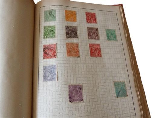 British Commonwealth Stamp Album 1,100  Vintage Africa, Caribbean, World Stamps 1920s-1960s - Etsy