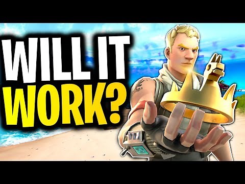 Do VICTORY CROWN WINS Count In CUSTOM MATCHES? | Fortnite Mythbusters!