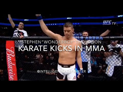 Stephen Thompson: Karate Kicks in MMA