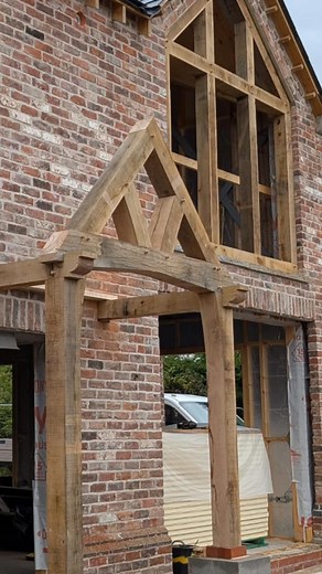 From garden rooms to full home extensions — every Oaktree Frame is made with care, precision, and passion. Because quality timber deserves timeless design. 🌿 Start your bespoke oak project today. #OaktreeFrames #OakFramedBuildings #Craftsmanship #SustainableDesign #TimberConstruction | Oaktree Frames