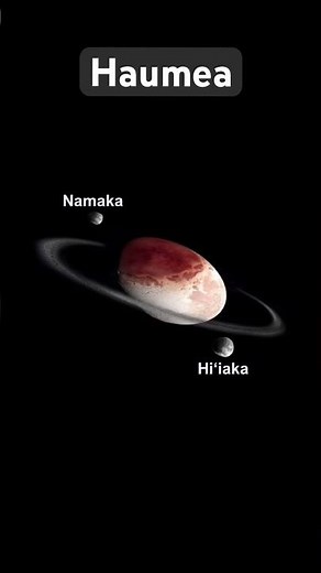 Dwarf Planet Haumea #haumea #dwarfplanet #space #nasa