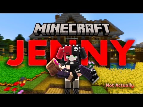 I Beat Minecraft Using JENNY (Yes Steve Model)