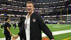 Rob Gronkowski previews Super Bowl LIX, talks new commercial with Drew Brees and Reggie Bush