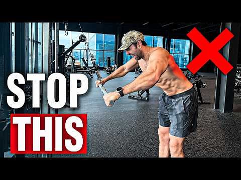 How To Cable Lat Pullover PROPERLY (Feel Your Lats)