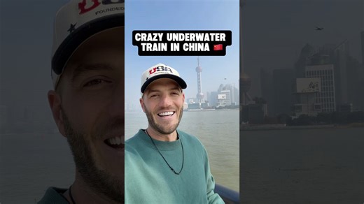 Underwater train in China