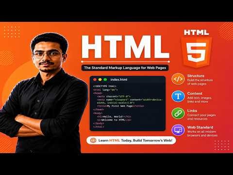 HTML Tutorial for Beginners | Master Web Development Fundamentals Step-by-Step