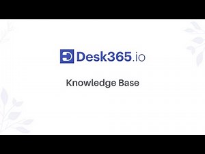 How To: Create a Knowledge Base