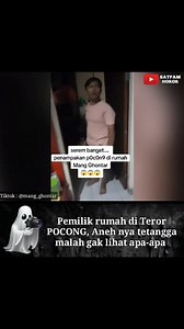107K views · 1.2K reactions | Teror pocong | Satpam Horror | Facebook