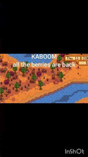 This glitch will make your life easier| Stardew Valley| #stardewvalley #berries #exploit