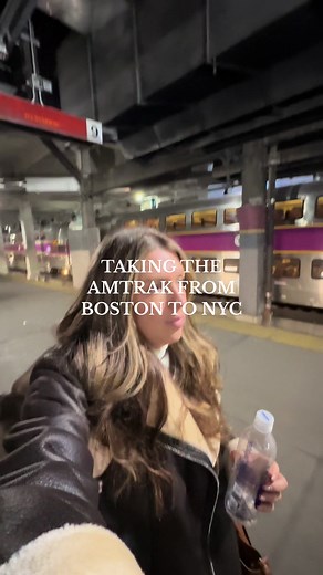 Taking the Amtrak Train from Boston to NYC