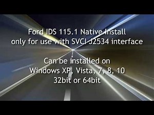 Ford IDS 115.1 Full step by step native install