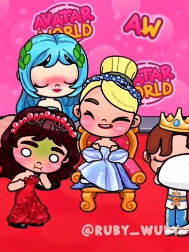 WHO WILL BE THE PRINCESS 🏰✨ #avatarworld